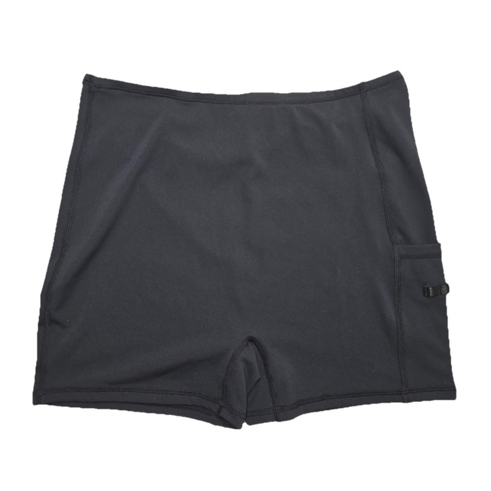 Halara Biker Short Shorts Women's S Black Pockets 3" Yoga Gym Running